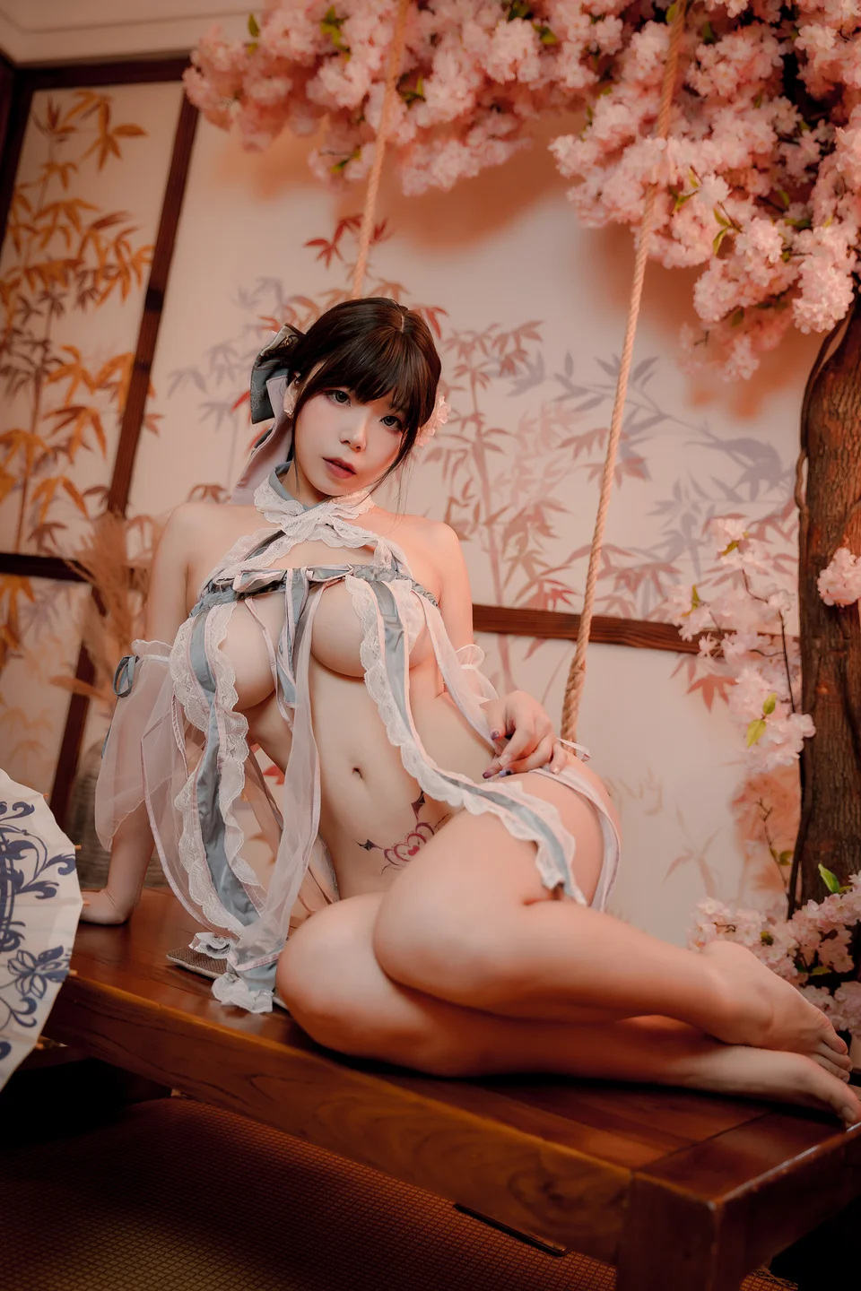 无颜小天使wy - No.024 昭和太太 [42P-615MB] tg@simisebaisi 【丝足阁】018.webp